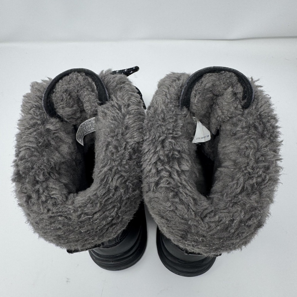 UGG Adirondack III Women's Black Waterproof Winter Snow Boots Size 7.5 Shearling - Picture 6 of 12